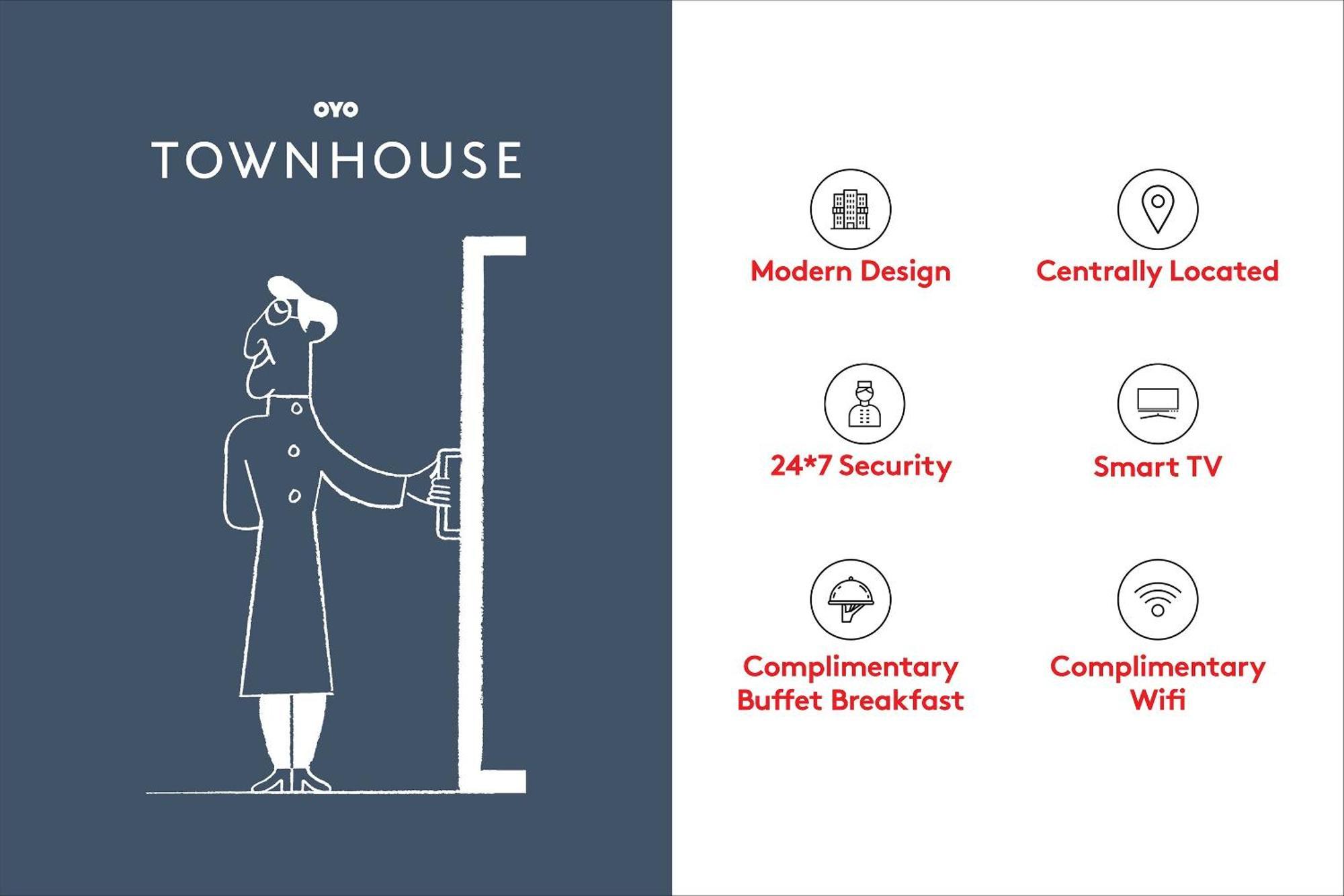 Townhouse De Alphabet Hotel Gachibowli Zewnętrze zdjęcie